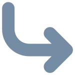 Long Arrow Down Right S SVG Icon